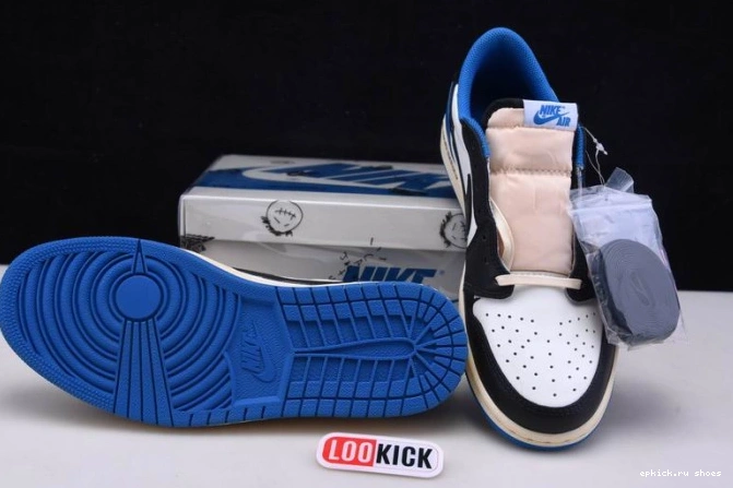 Cheap 1 Scott x Design Jordan x Travis Retro DM7866-140 Air Fragment Low 0627